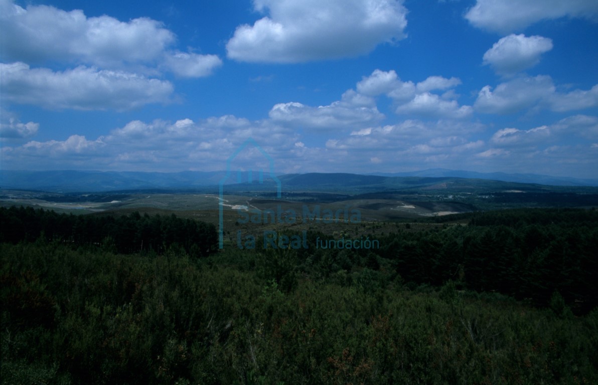 Panorámica entre Robledo y Ungilde