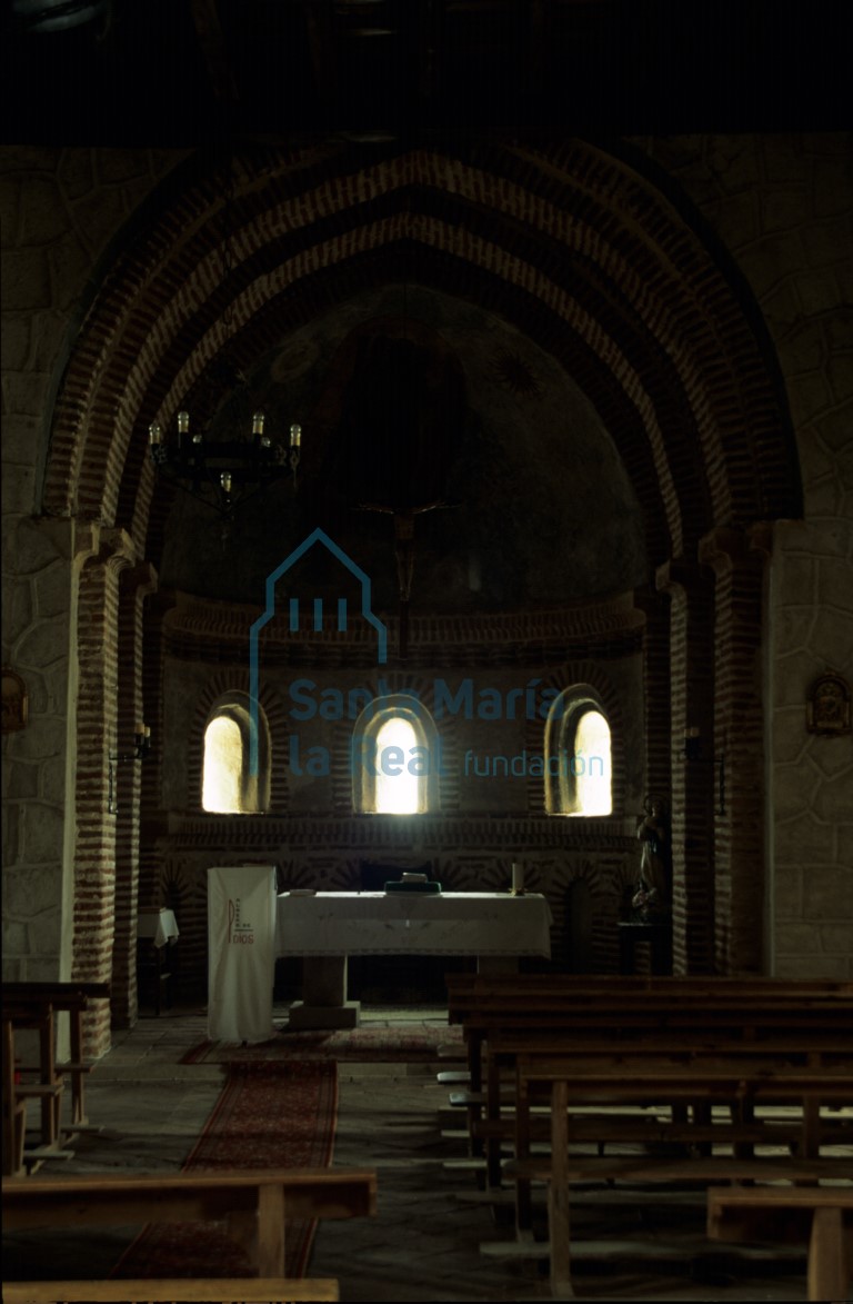 Interior de la iglesia