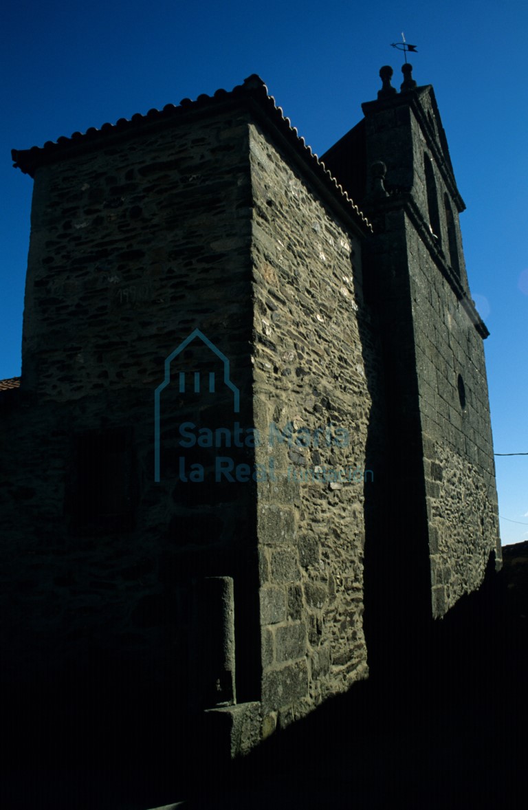 Vista del exterior de la iglesia