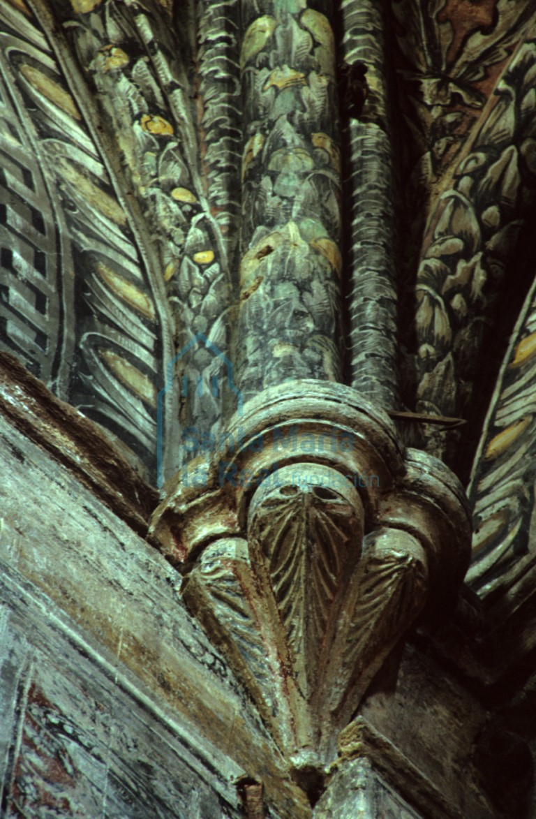 Detalle del interior de la capilla central