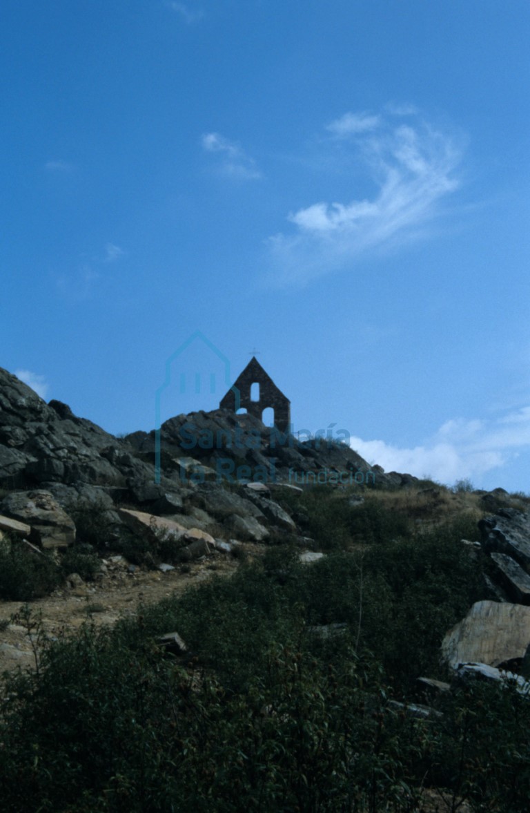 Vista de la ermita de San Esteban