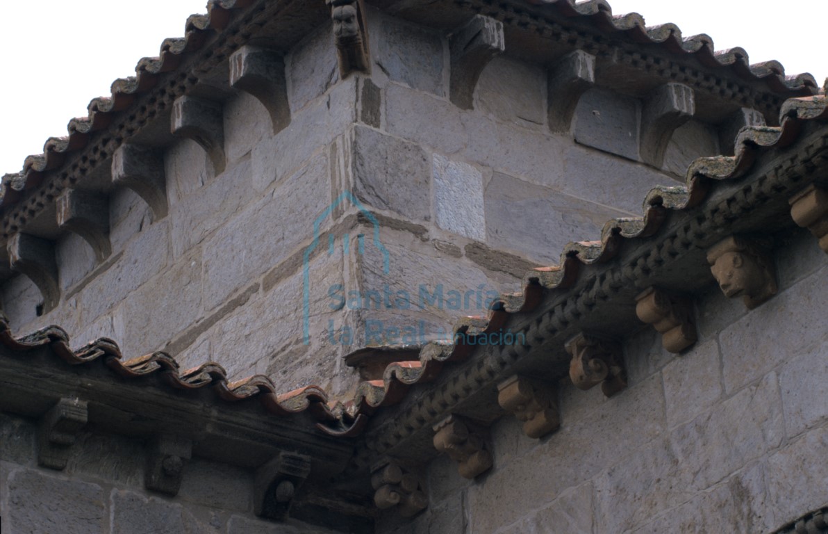 Detalle de los aleros Detalle de los aleros
