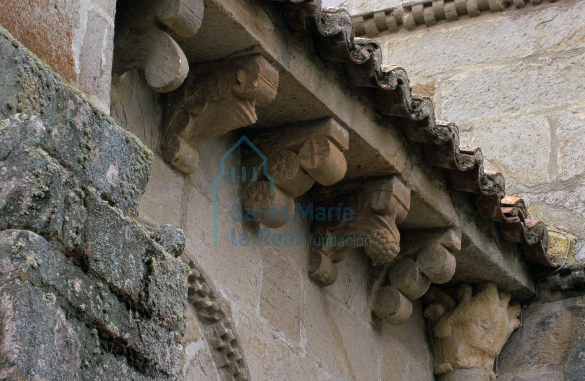 Detalle del alero