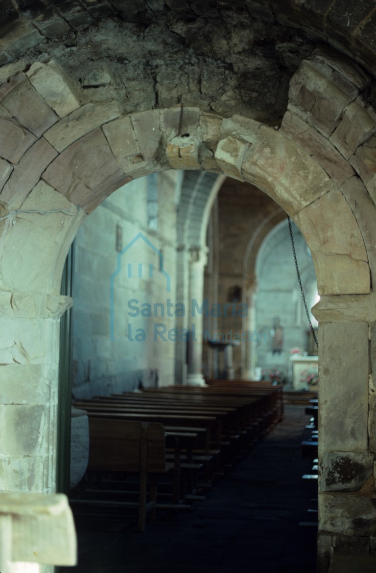 Vista del interior