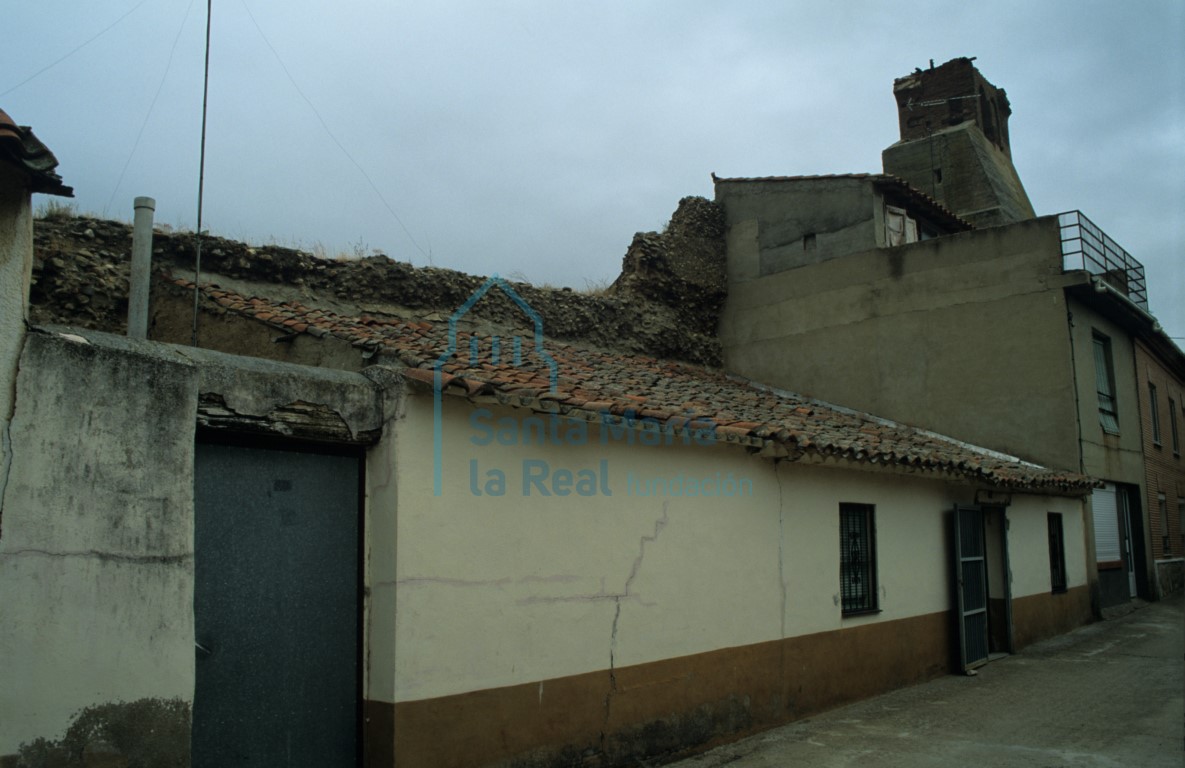 Recinto interior de las murallas. Calle del Espino