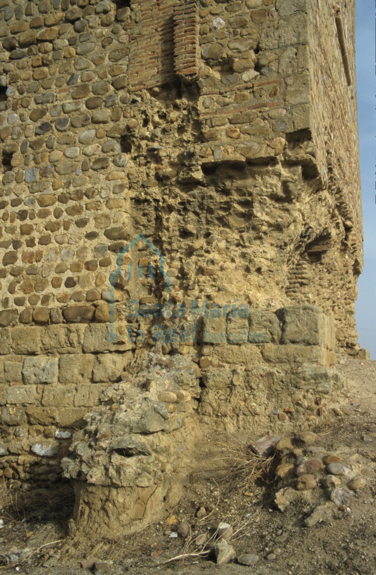 Detalle del lado meridional