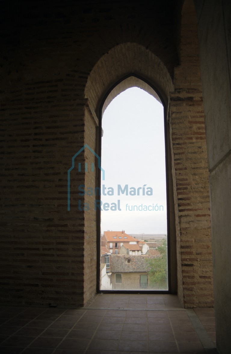 Ventana de la torre desde el interior