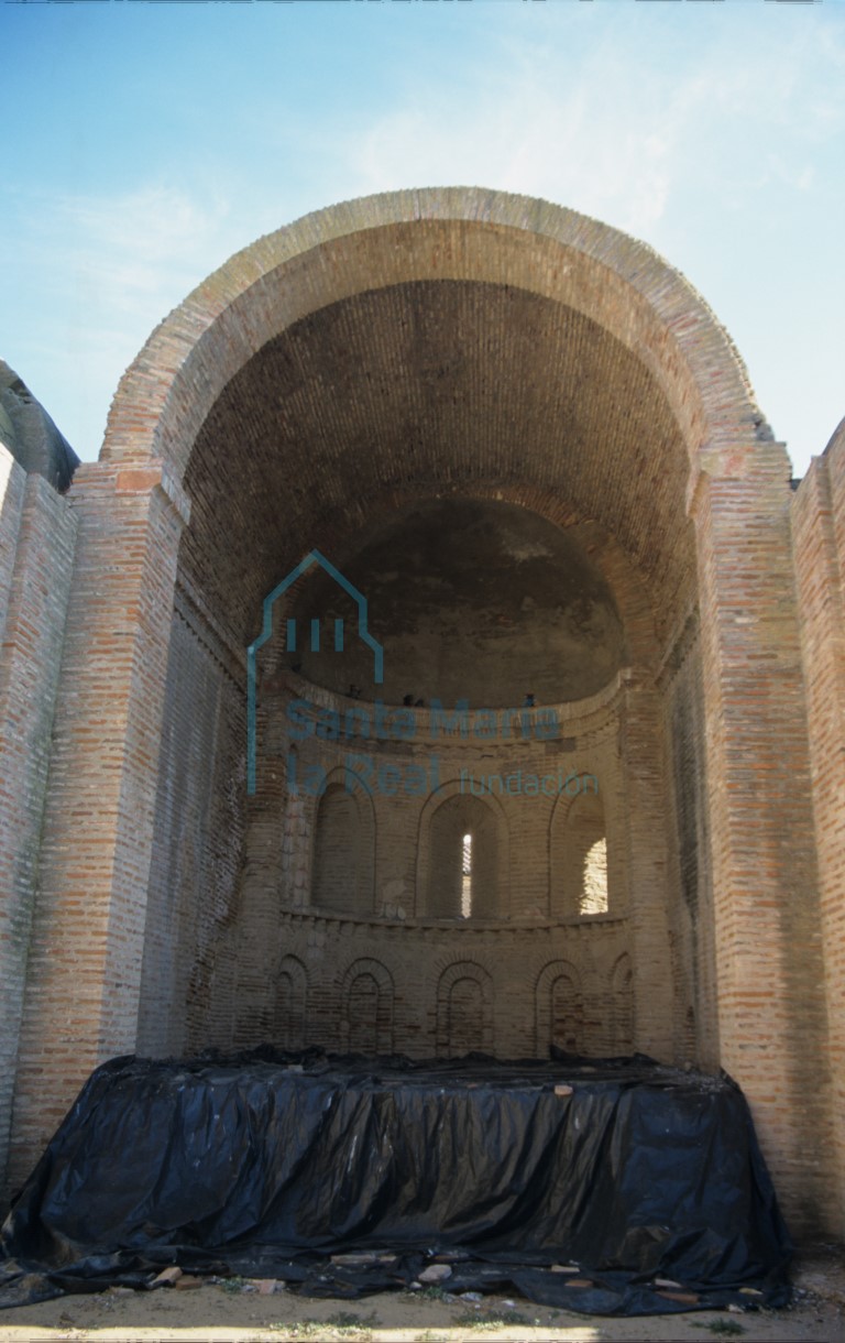 Interior del ábside central