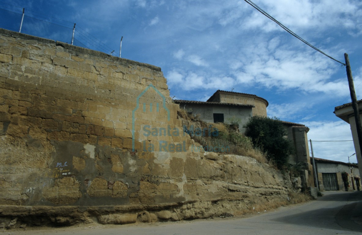 Vista del exterior de la iglesia