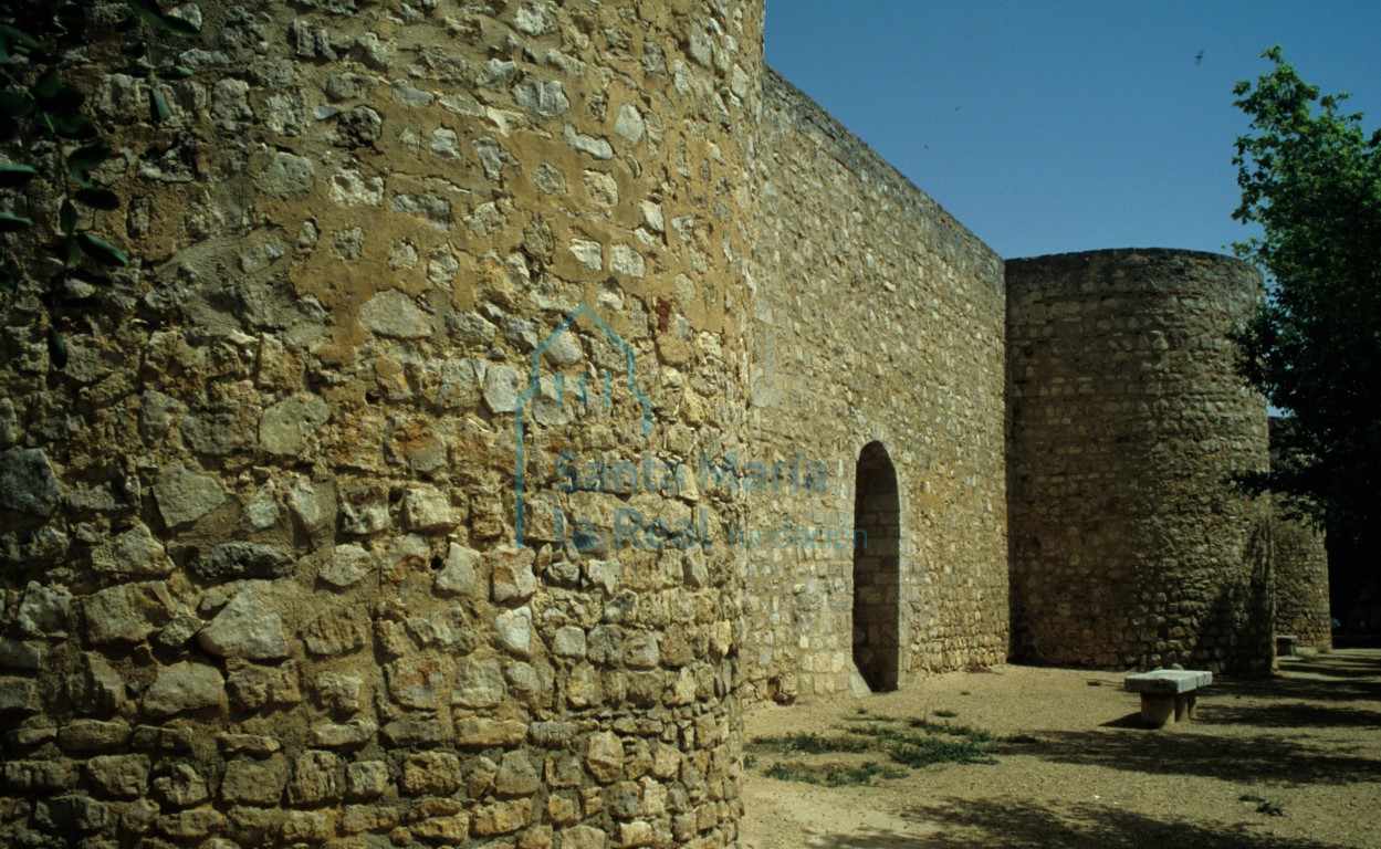 Detalle del alcázar