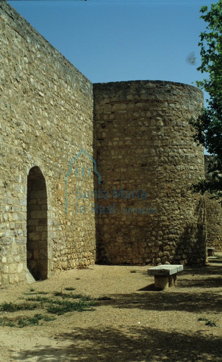 Detalle del alcázar