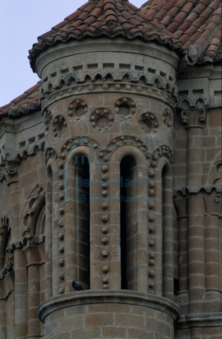 Detalle del exterior del cimborrio