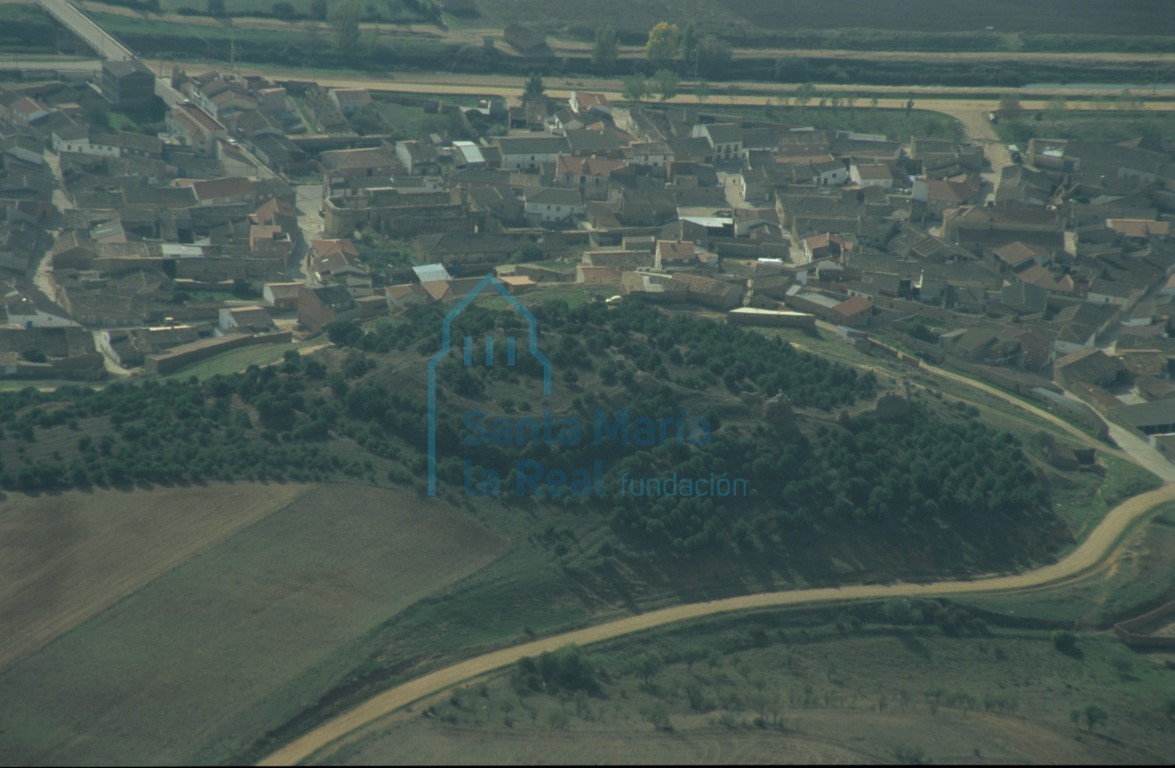 Vista aérea de Belver de los Montes