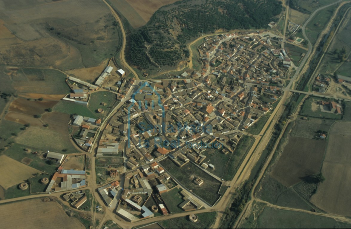 Vista aérea de Belver de los Montes