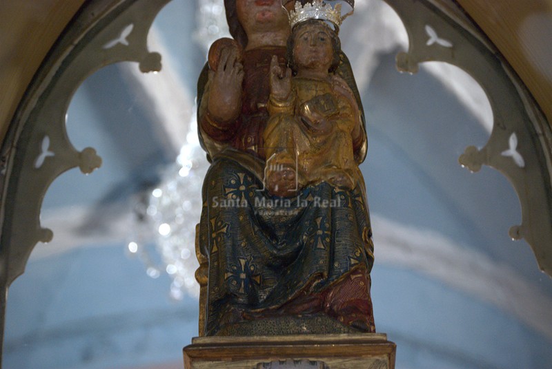 Detalle Virgen del Castillo