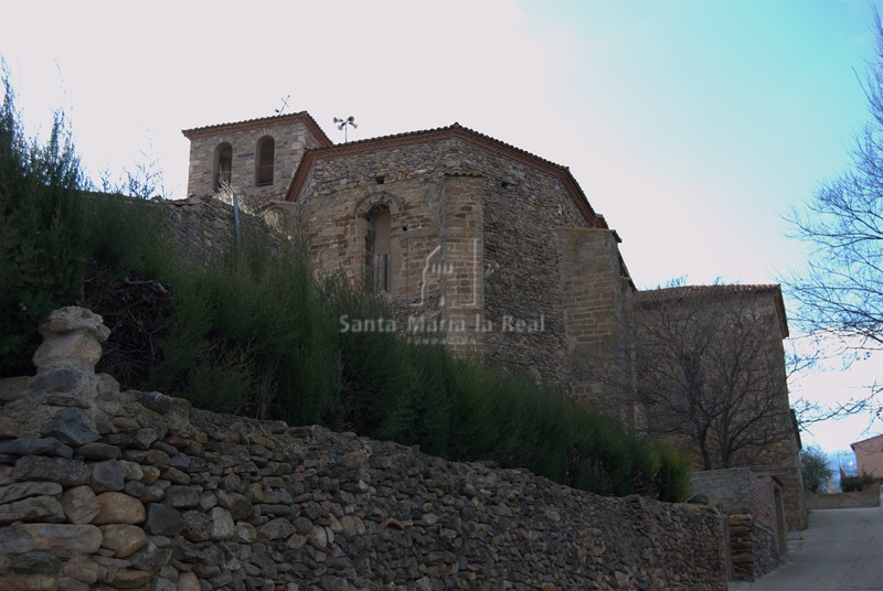 Vista general de la iglesia de Santa María