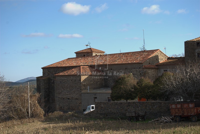 Vista general del muro norte