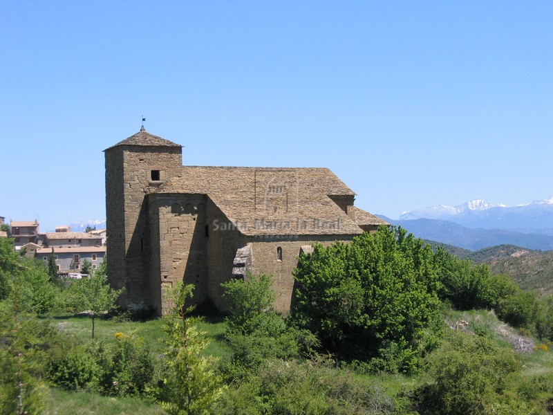 Vista panorámica del templo