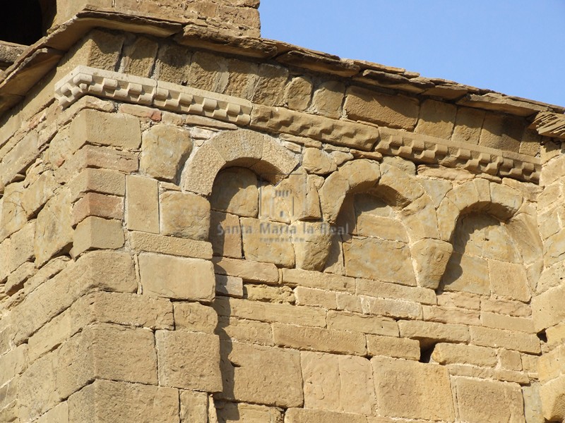 Detalle del muro norte