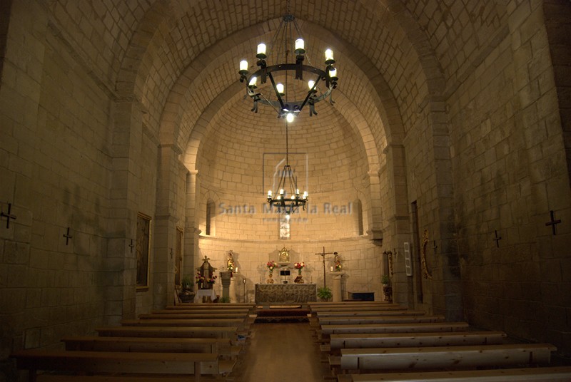 Interior del templo