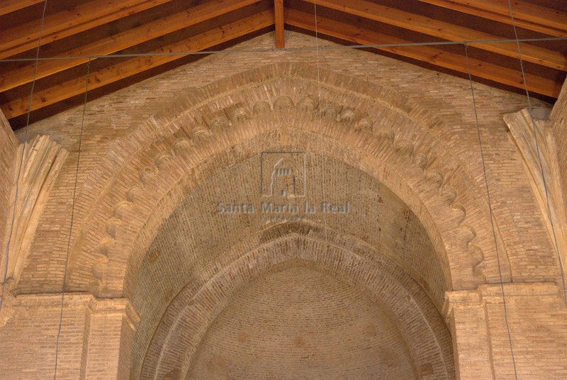 Detalle del arco triunfal