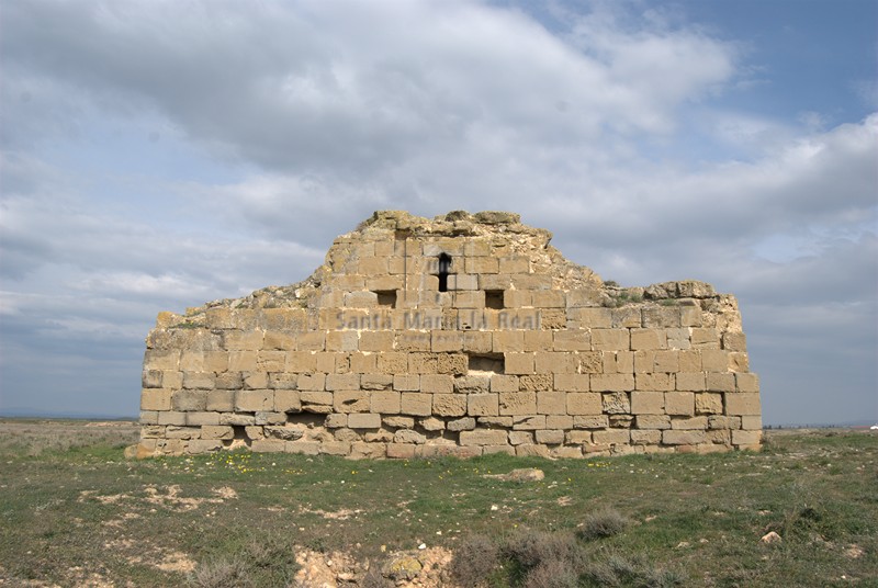 Muro occidental de la construcción abovedada