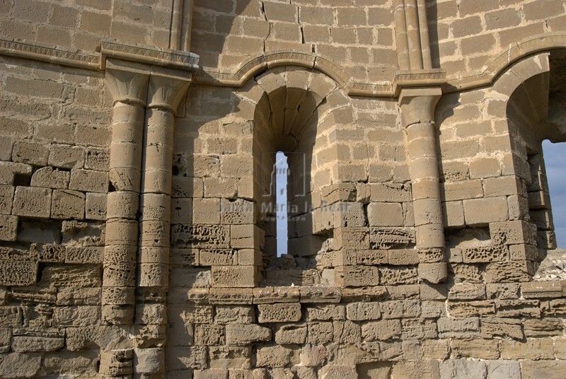 Detalle del interior del ábside