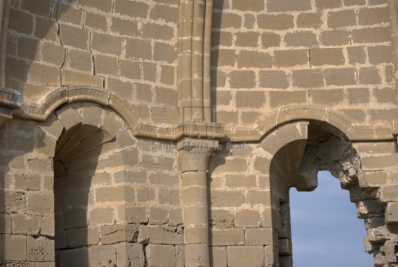 Detalle del interior del ábside