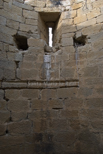 Interior de la torre septentrional Interior de la torre septentrional