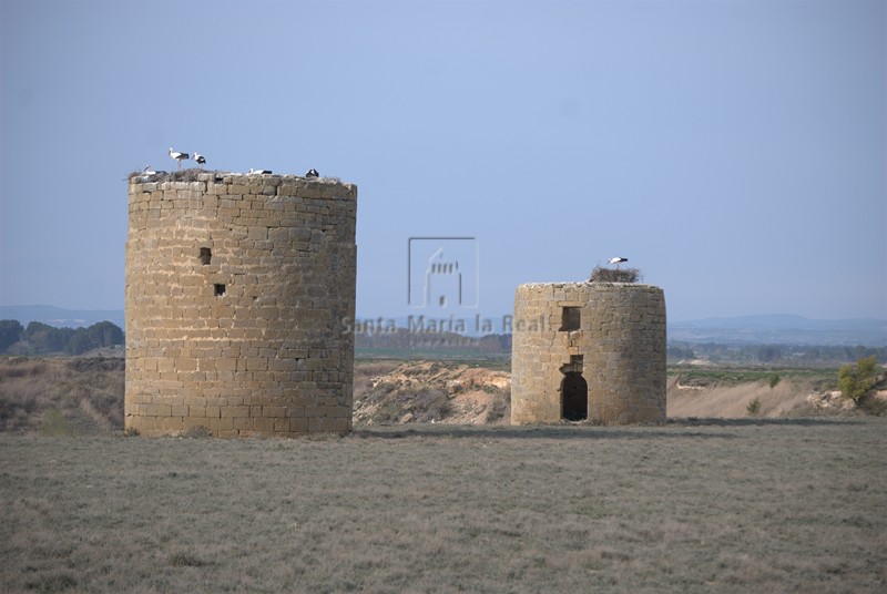 Vista de las dos torres