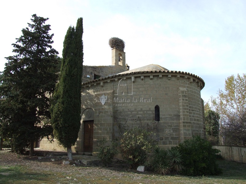 Ábside de la ermita de Nuestra Señora de Añesa