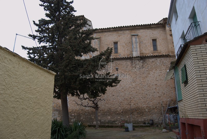 Vista del muro norte