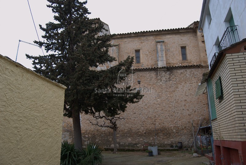 Vista del muro norte