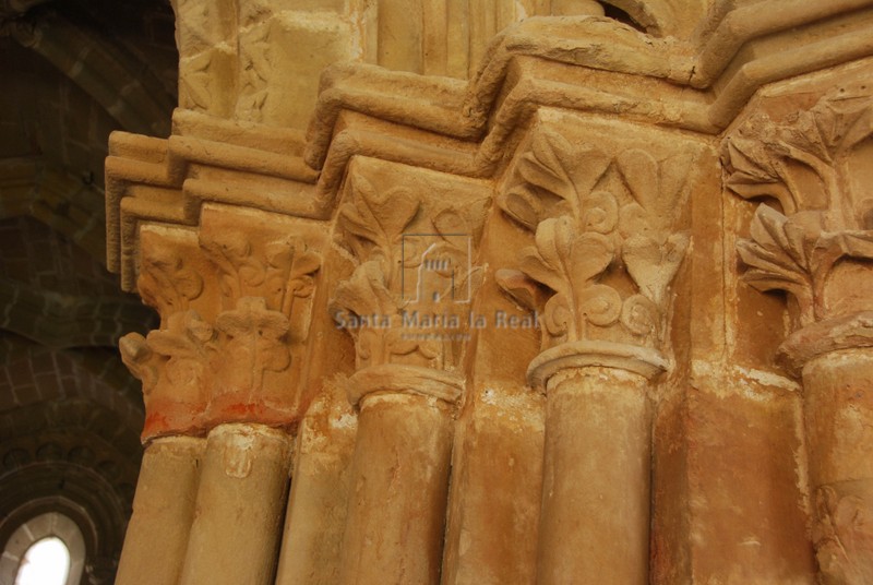 Detalle de la arcada de la Sala Capitular