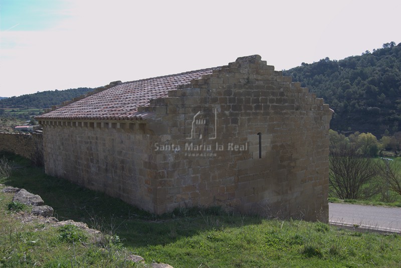 Vista desde el ángulo noroccidental