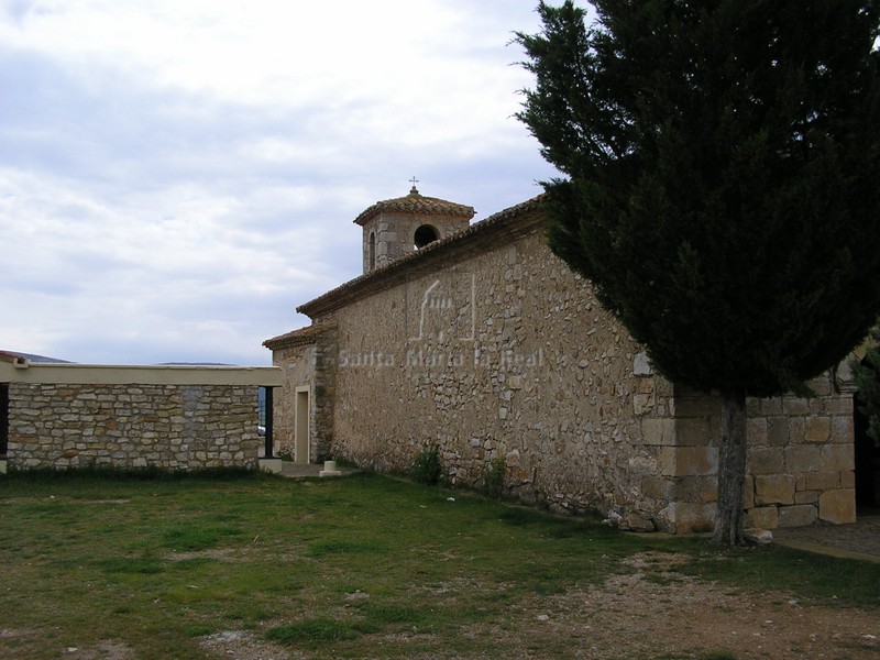 Vista del muro norte