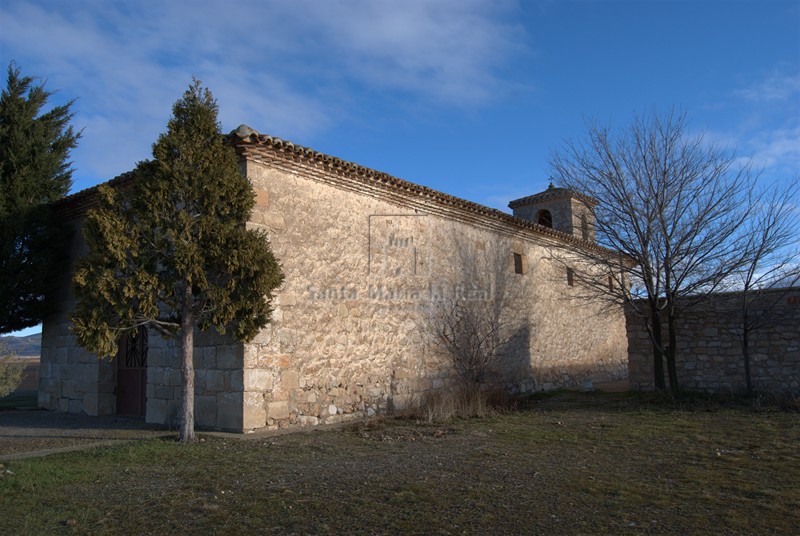 Vista del muro sur