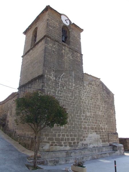 Fachada occidental de la iglesia de San Esteban