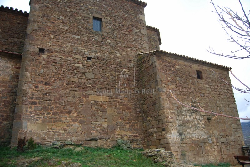 Vista del muro este