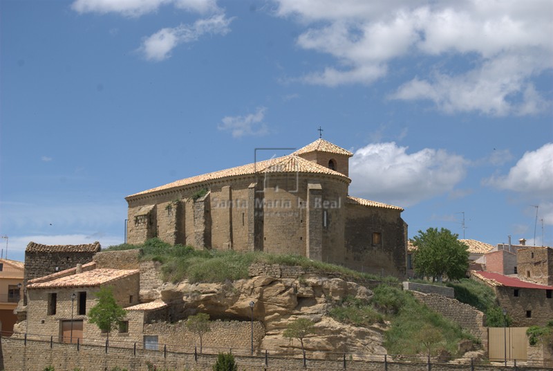 Vista general de la iglesia de San Esteban