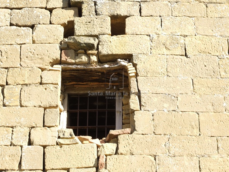 Ventana de la fachada occidental