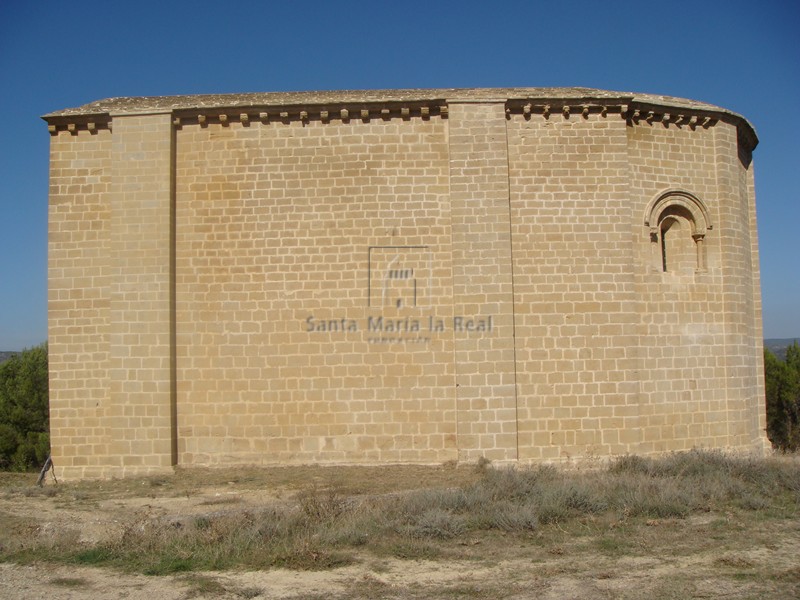 Vista del muro sur