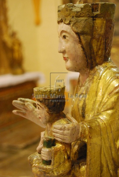 Detalle de la Virgen de Casterillo