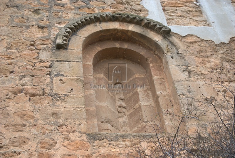 Vano del lado norte del presbiterio