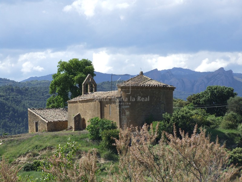 Panorámica de la iglesia de Santa María