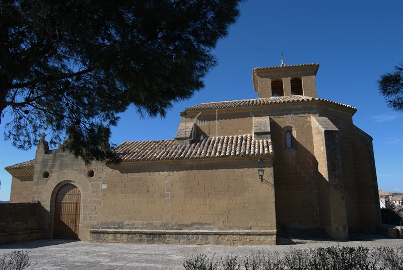 Exterior de la iglesia de San Sebastián