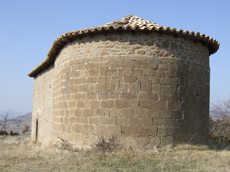 Ábside y muro sur