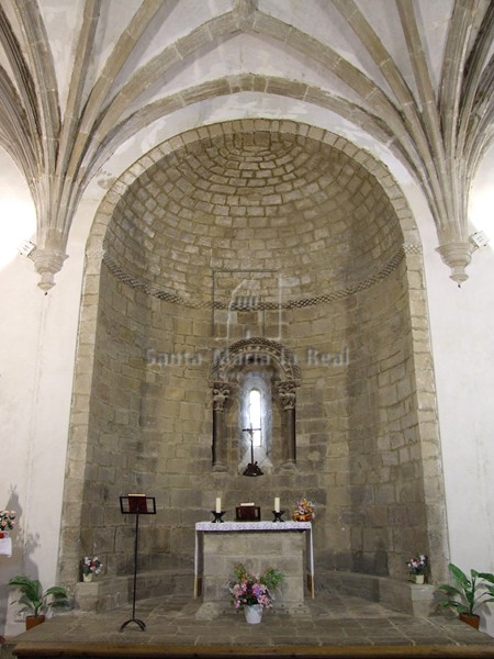 Interior del ábside