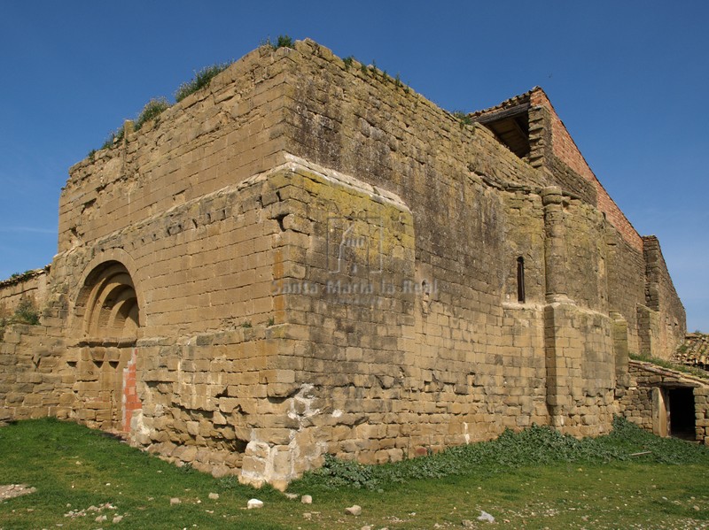 Cabecera de la iglesia