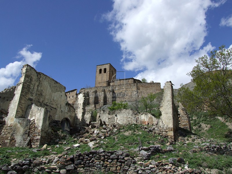 Vista del despoblado